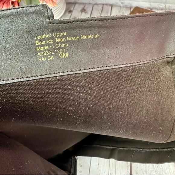 reba leather boots SALSA suede sz 9 bronze colored studs buckle boho western - Picture 6 of 7